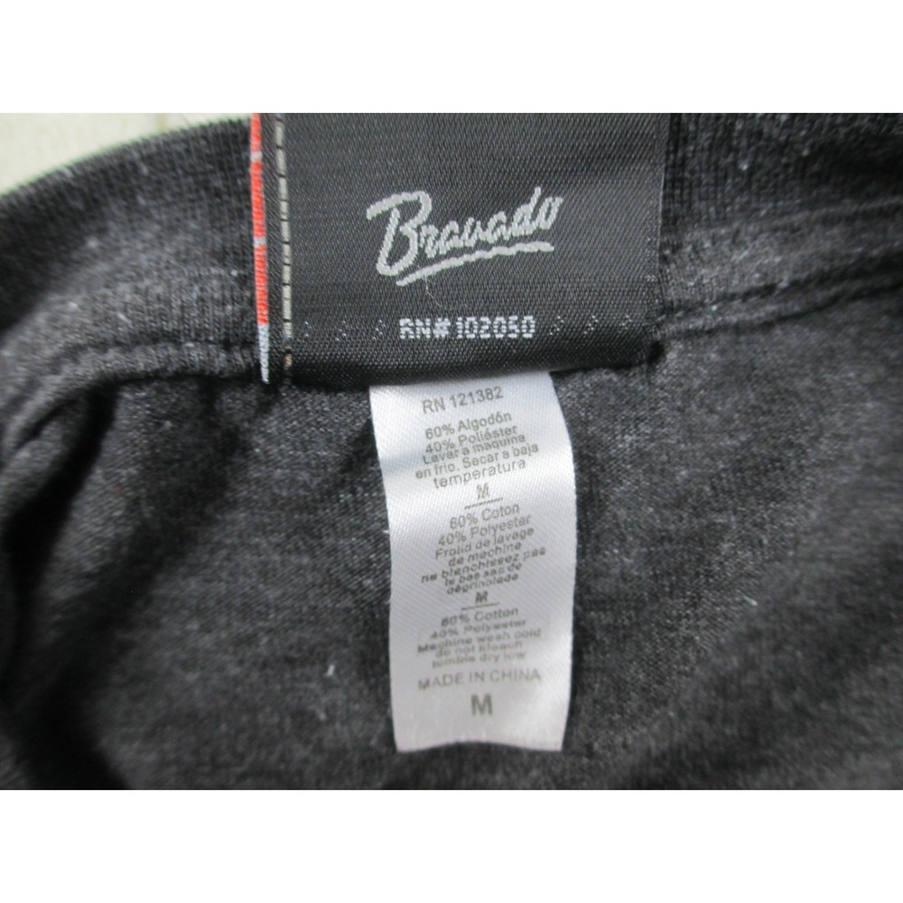 Harley Davidson Shirt Mens Medium Gray New Hampshire Motorcycle Rider Casual - Picture 16 of 16